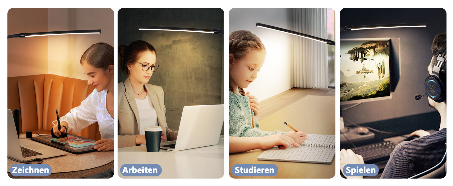 lampe de bureau dimmable 