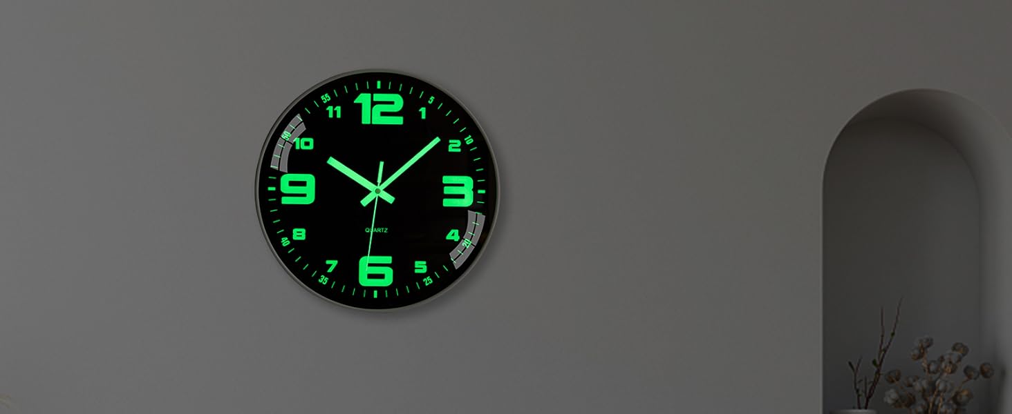 Orologio da parete illuminato