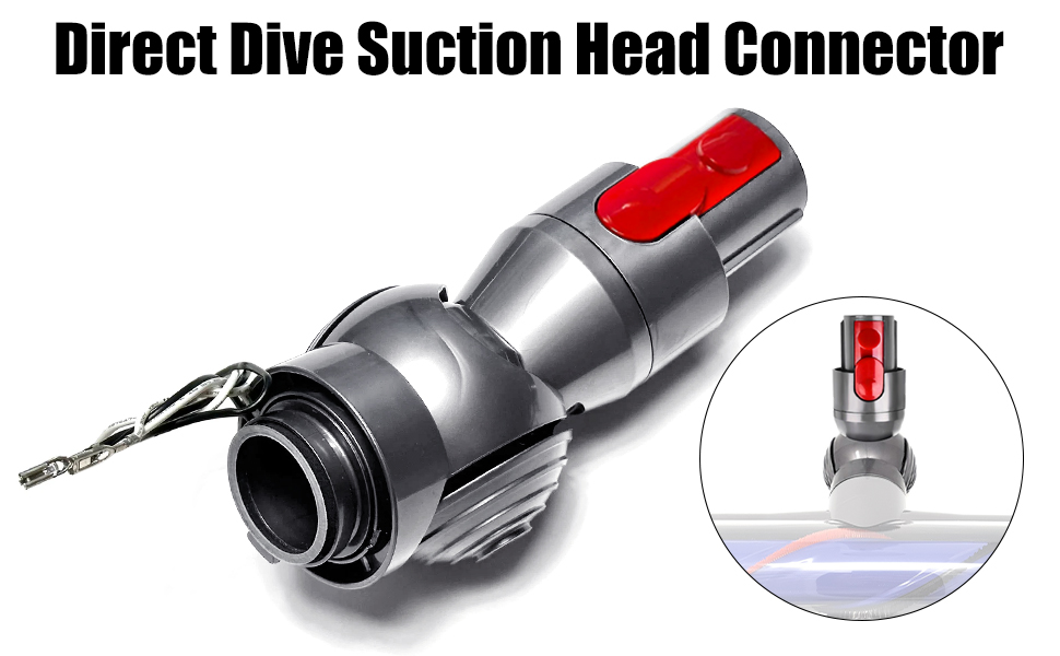 Odashen Tête d'aspiration pour aspirateur Dyson V8 V10 SV10 SV12 50 W