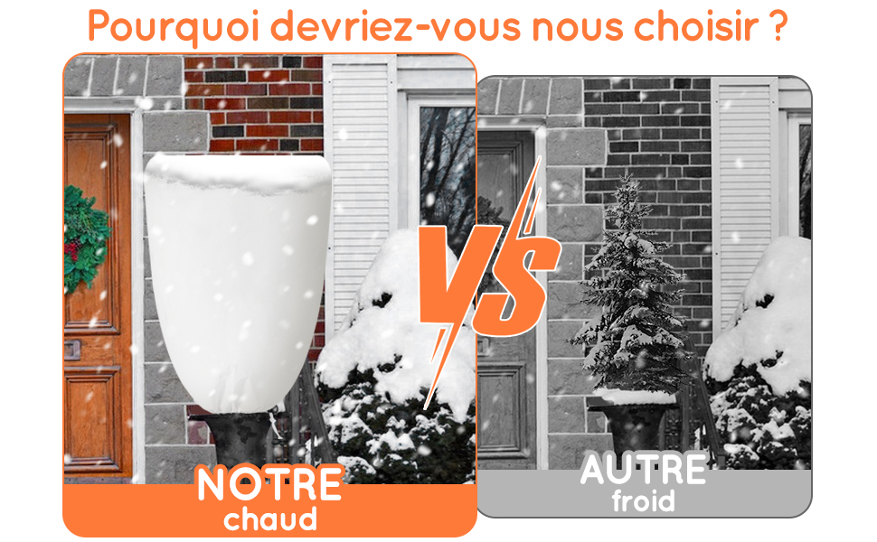 housse hivernage plante exterieur