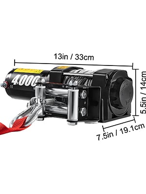 treuil électrique 12v télécommande sans fil