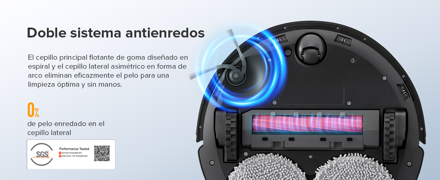 roborock Robot Aspirador QV 35A, 8000Pa de succión
