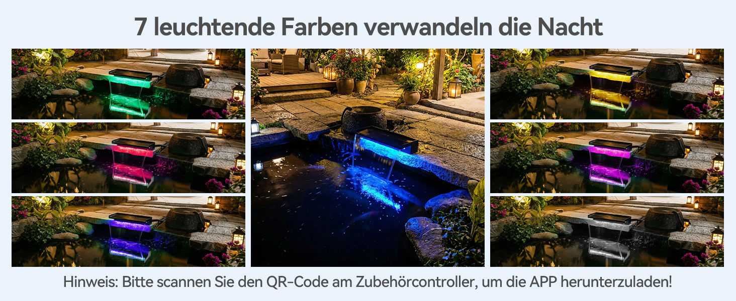 Bunte LED-Beleuchtung