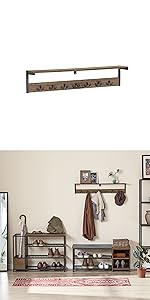 Estante de Pared con Cajón, Estante Estantería para la Sala, Estilo Moderno  FRG93-WN SoBuy ES