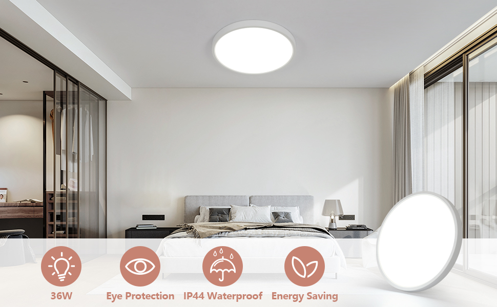 luminaire plafonnier plafonnier led chambre salle de bain salon chambre cuisine balcon