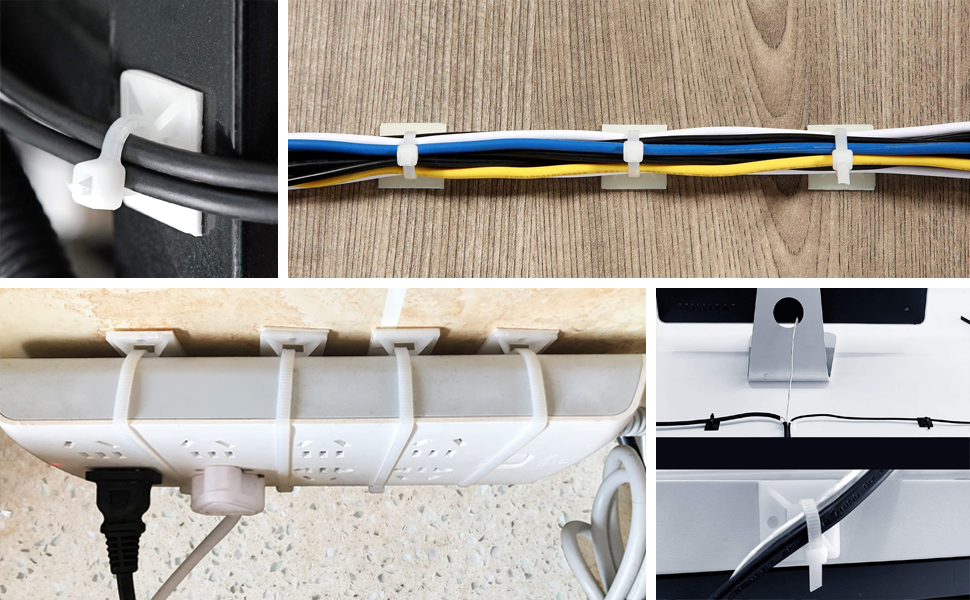 supports d'attache de câbles