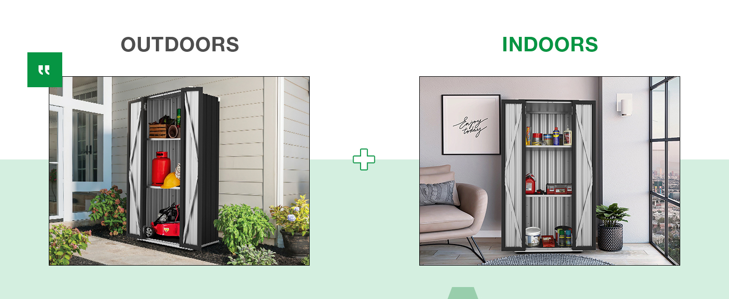 outdoor storage cabinet