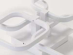 plafoniera led soffitto moderna