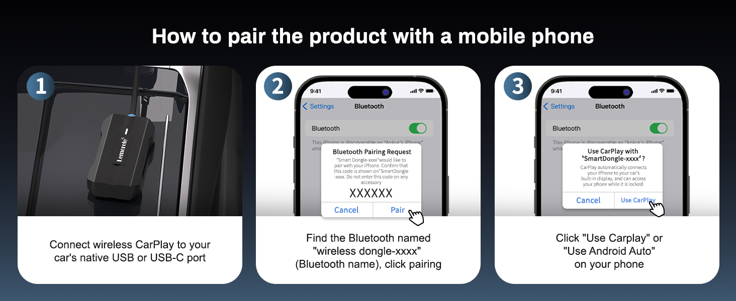 wireless carplay adapter