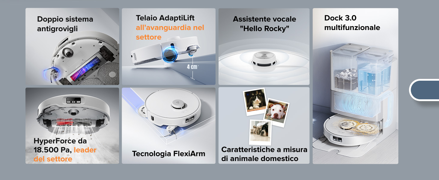 roborock Qrevo Edge Robot Aspirapolvere