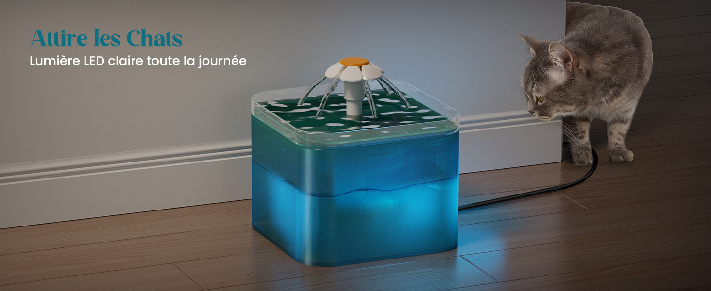 distributeur eau chat automatique, fontaine aquafons chat, fontaine chat eau,
