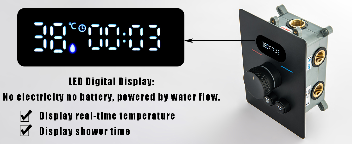Duschsystem mit Thermostat