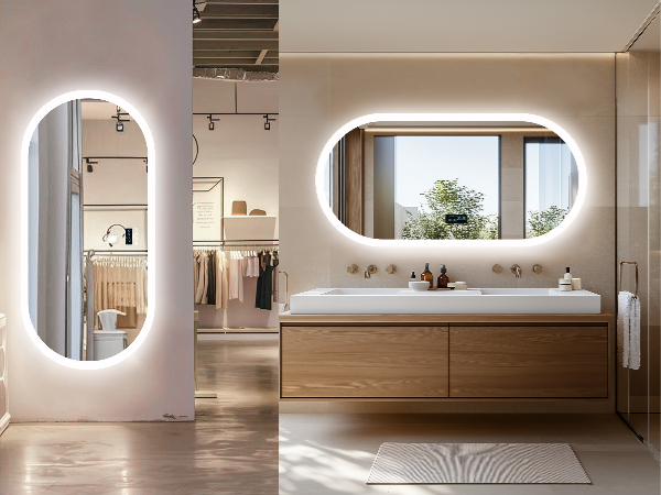 specchio bluetooth bagno musica specchio retroilluminato bagno specchio ovale  specchio smart