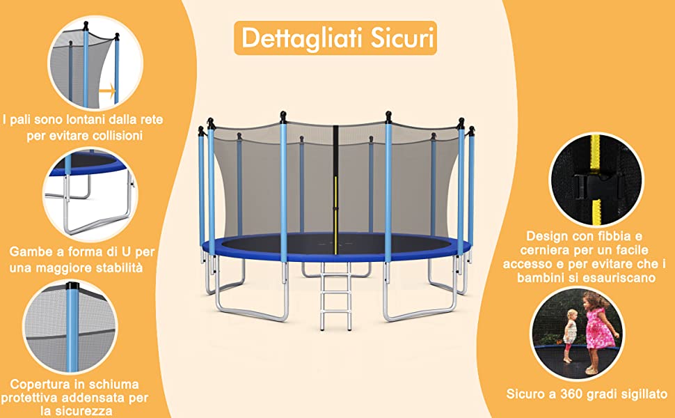 Trampolino GOPLUS