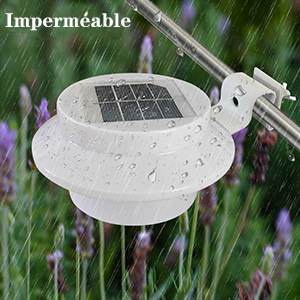Lampes Solaires de Gouttière