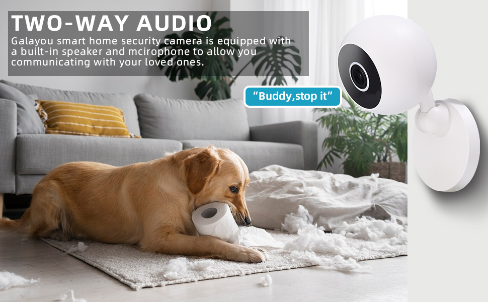 Caméra Surveillance WiFi Intérieure
