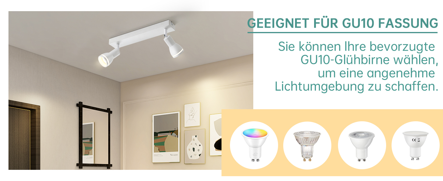 GU10 DECKENSPOTS