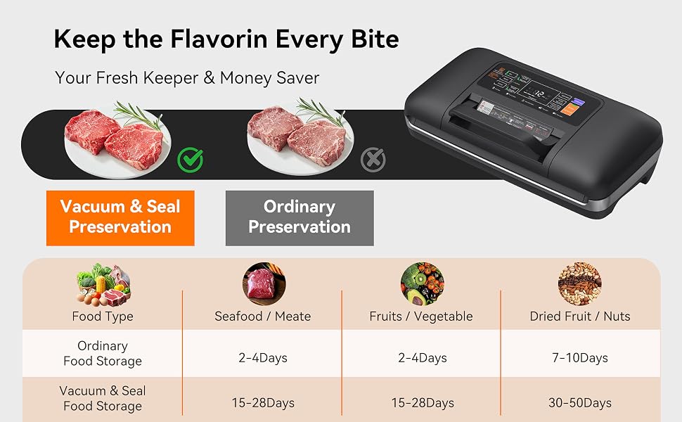food vacuum sealer machine