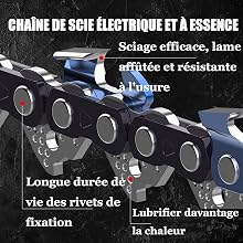 chaine 8 pouces pour mini tronconneuse