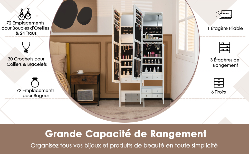 Armoire à bijoux