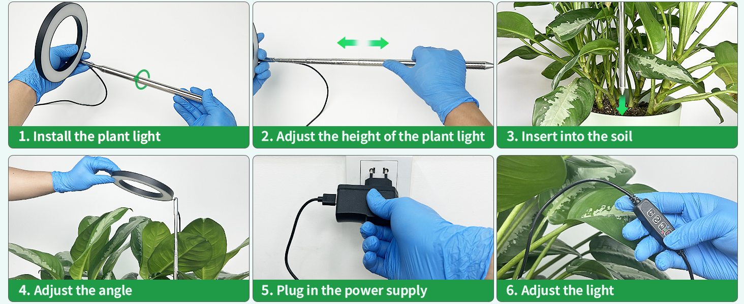 lampe pour plantes d'intérieur