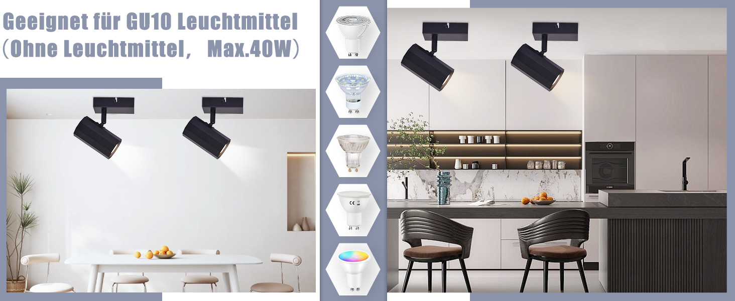 Wandlampe Metall