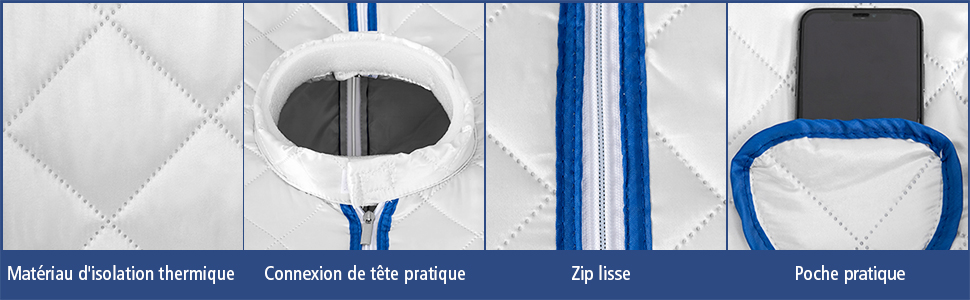 Sauna Cabine Pliable