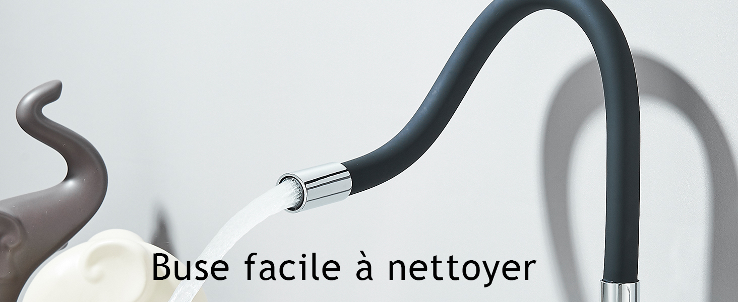 Buse facile à nettoyer