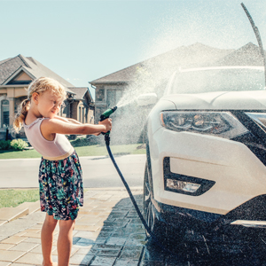 Garten Wasserhahn Autoreinigung, geben Sie Ihnen ein brandneues Auto