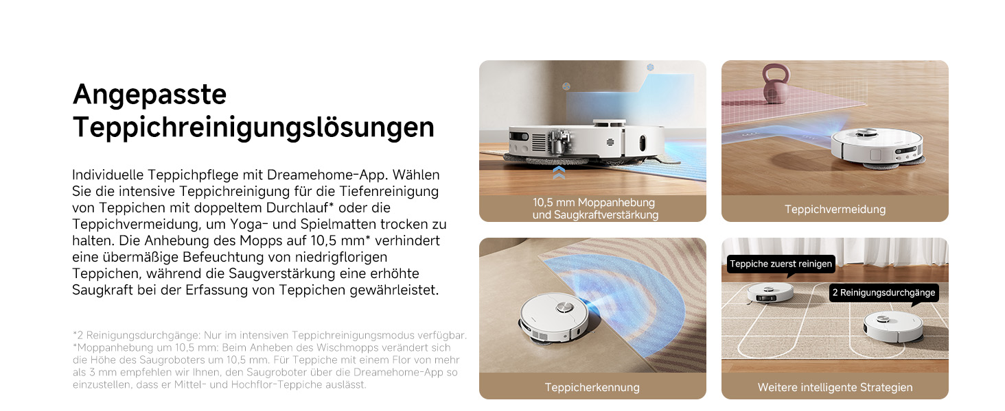 Angepasste Teppichreinigungslösungen