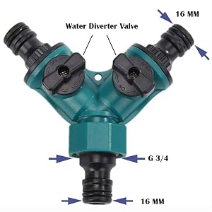 Adaptador de tubería de riego