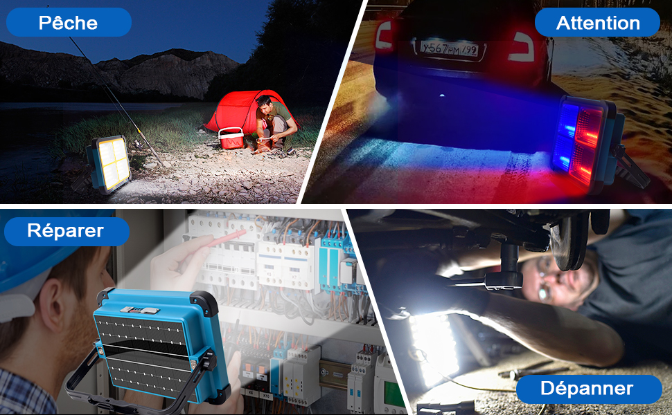 projecteur led chantier