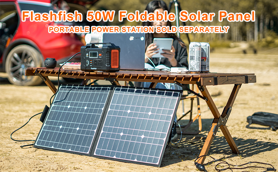 Flashfish solar panel