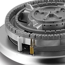 table de cuisson à gaz