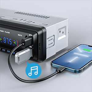 Poste Radio Voiture bluetooth