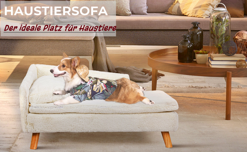 Luxus Hundesofa Katzensofa Tier Sofa Hundecouch Couch Hundebett Tierbett