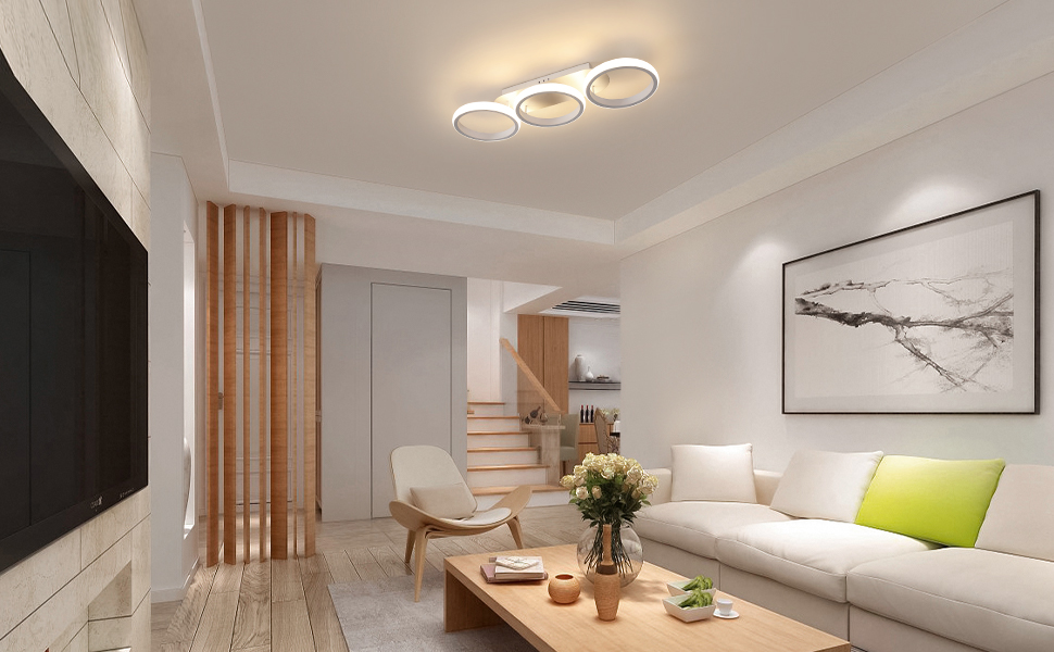 plafonnier led salon