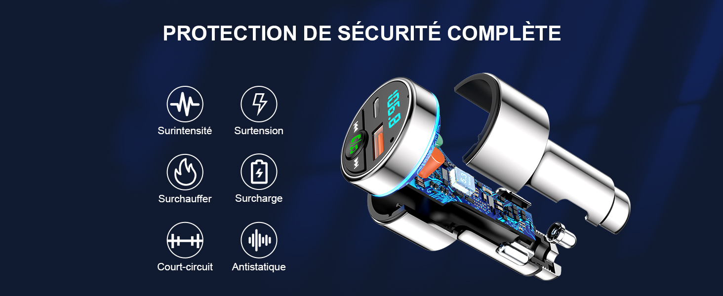 le meilleur chargeur de batterie de voiture sans fil