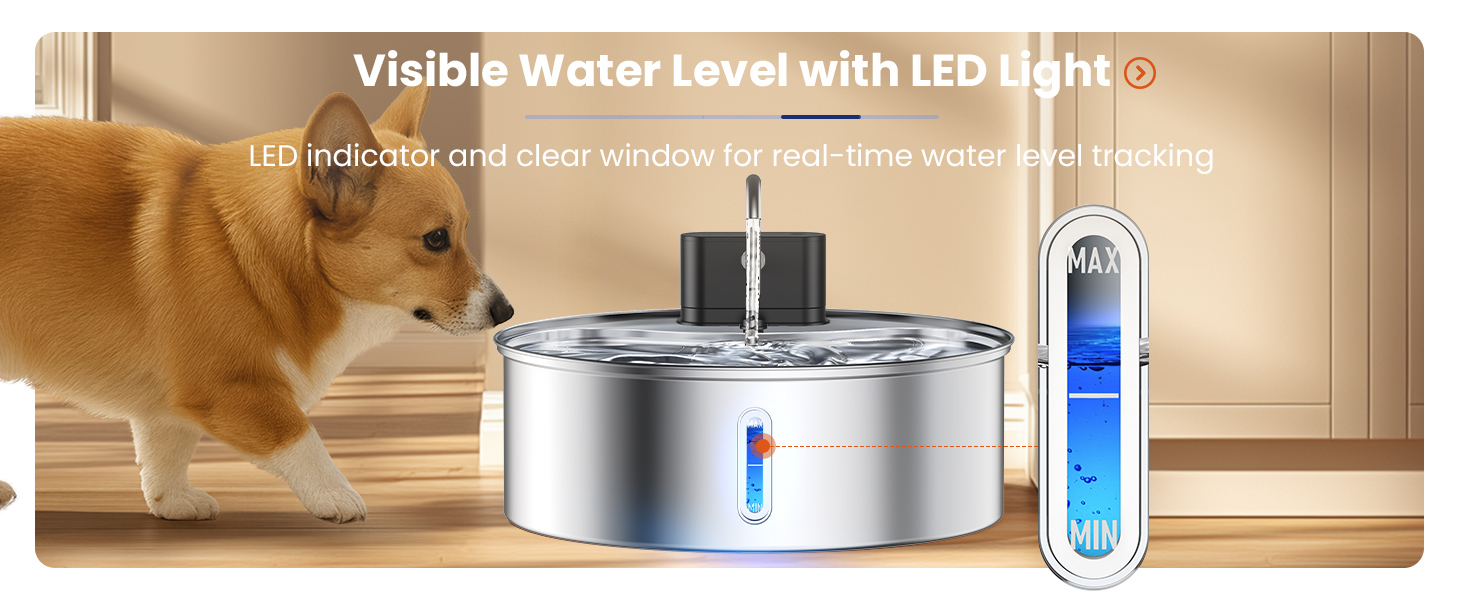 dog water fountain for large dogs