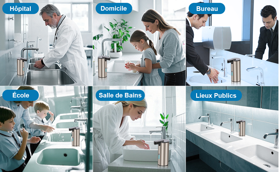 MEKOTRIN Distributeur de Savon Automatique