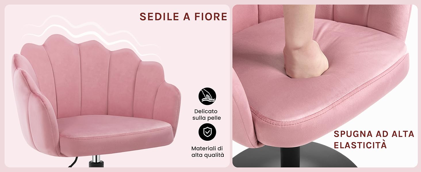 Sgabello da trucco