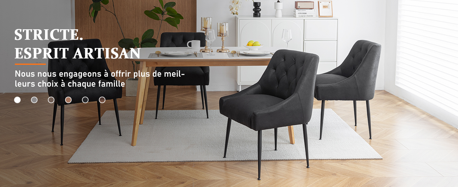Lot de 2 Chaises de Salle à Manger,Lot de 4 Chaises de Salle à Manger,Lot de 6