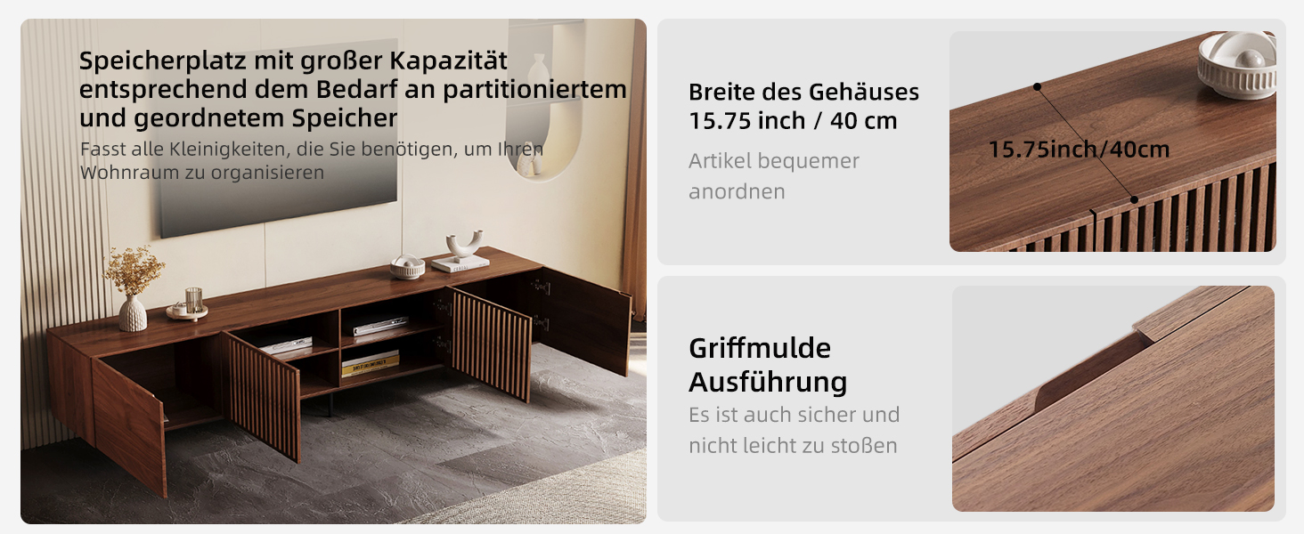 Lattenrost aus Holz mit minimalistischem Design Die Produktinformationstafeln zeigen Abmessungen und Montagedetails in deutscher Sprache
