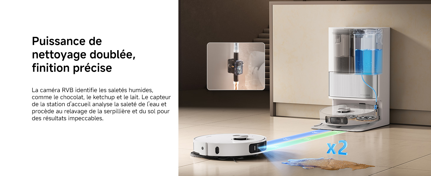 robot aspirateur laveur