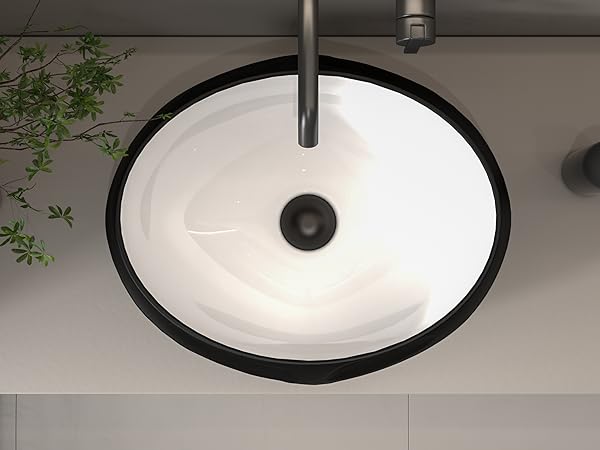 ceramic black sink