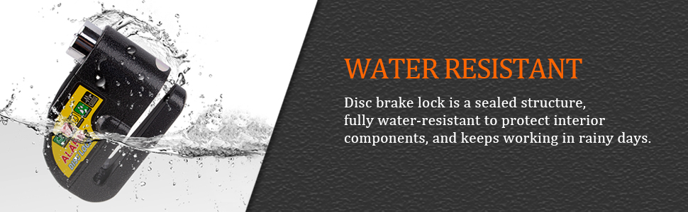 Motorcycle Alarm Disc Lock