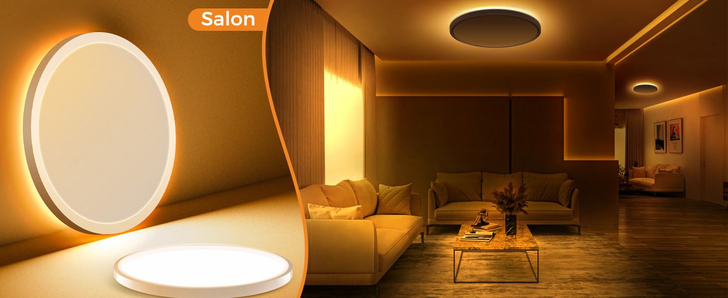 LED-Deckenleuchte mit Fernbedienung