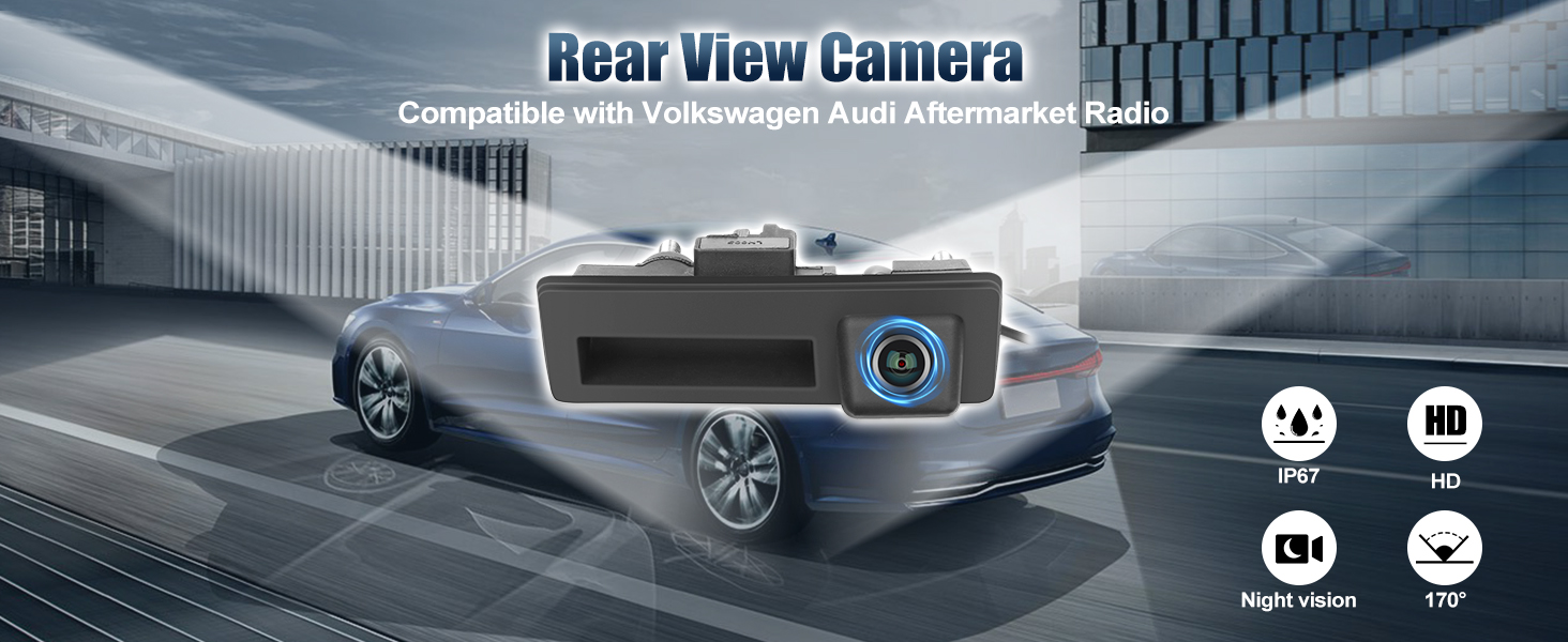 rear view camera for the volkswagen aftermarket