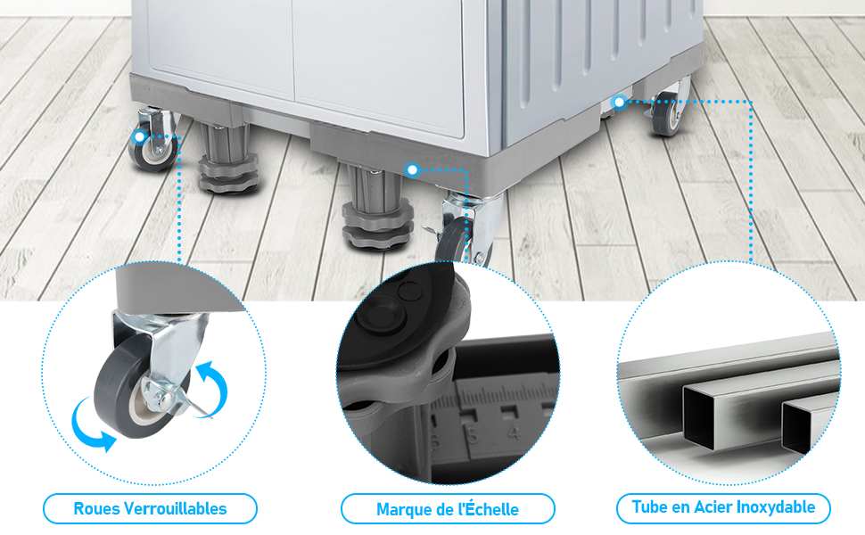 MEKOTRIN Base de Support de Machine