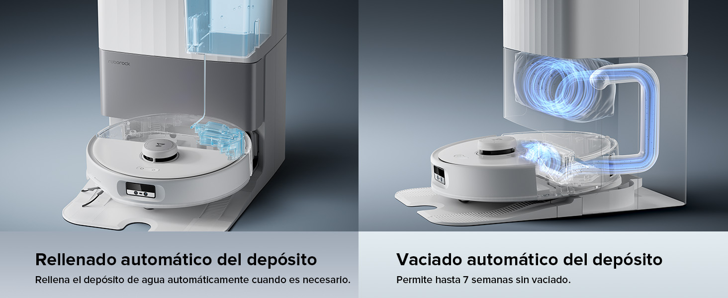 Aspiradora robot Roborock Qrevo Edge